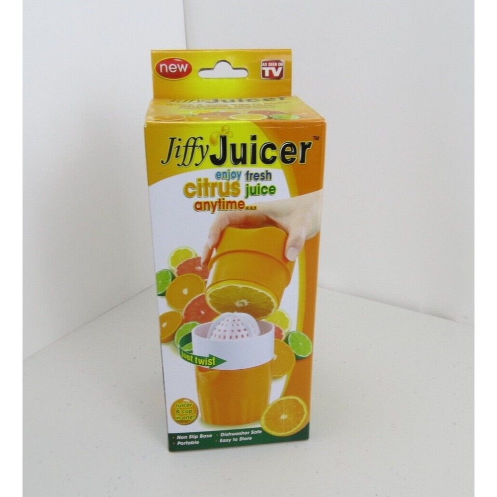 Vintage Jiffy Juicer As Seen on TV Orange Juice Kitchen Tool NB Products